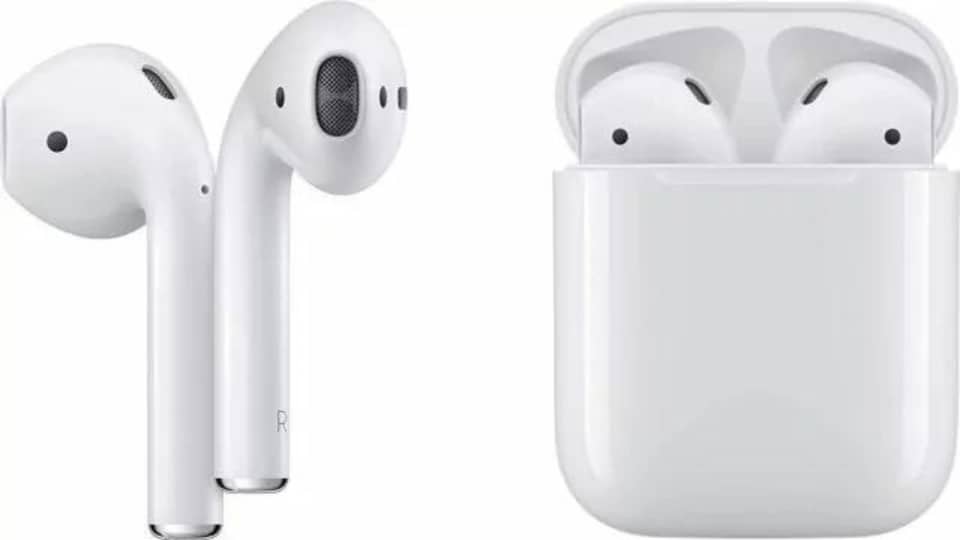 imagens do fone Bluetooth Apple AirPods 2