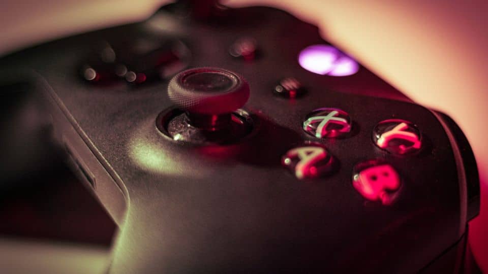 foto bonita de um controle de xbox one